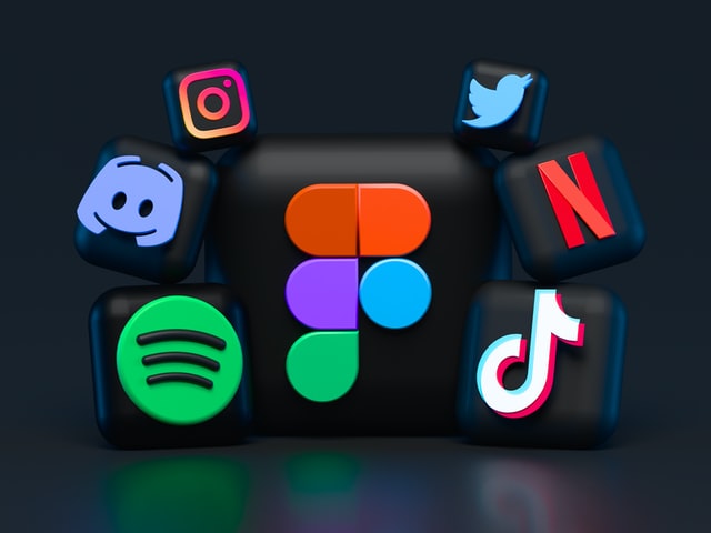 Icon collage of popular social media and streaming platforms, representing digital marketing and video production services by Coldea Productions