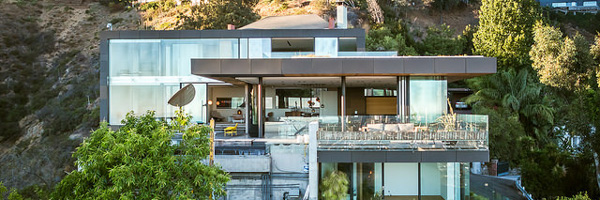Modern luxury home in Pacific Palisades captured for Coldea Productions’ real estate video services.