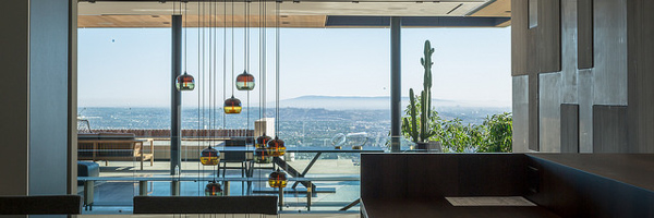 Luxury home interior with panoramic city views, ideal for real estate video and photography by Coldea Productions.