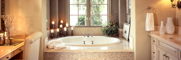 Luxury bathroom interior in a Dana Point property, featured in a real estate video by Coldea Productions.