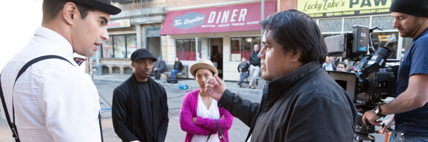 Film crew working on a commercial video shoot, showcasing Coldea Productions' video commercial services in Loma Linda, California